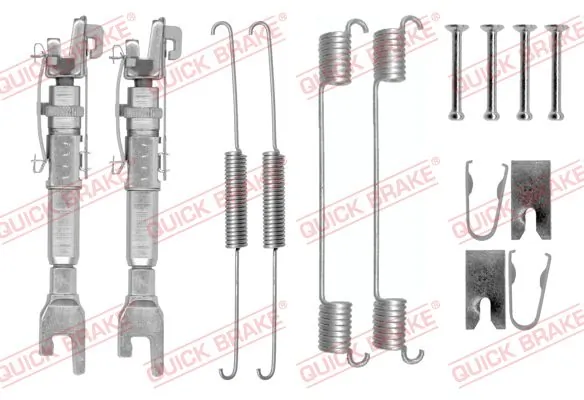 Accessory Kit, brake shoes